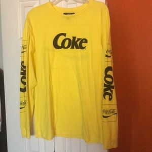 Coca Cola x Pacsun long sleeve t shirt size large